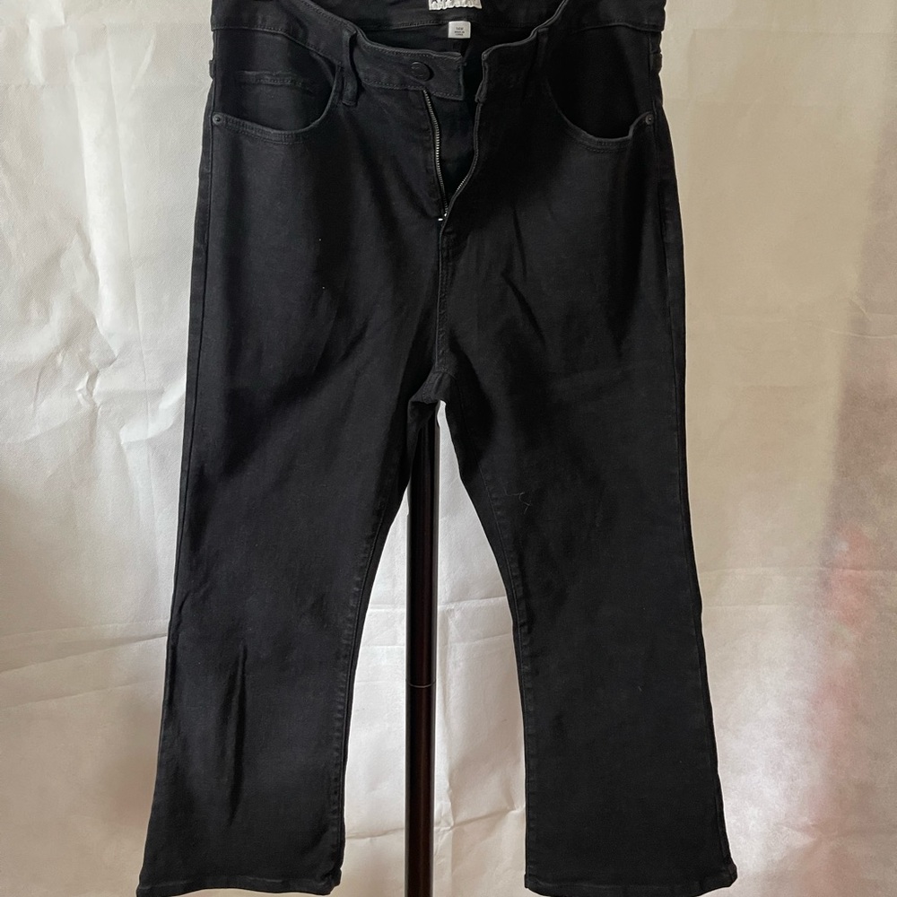 Ava & Viv Charcoal Denim Pants